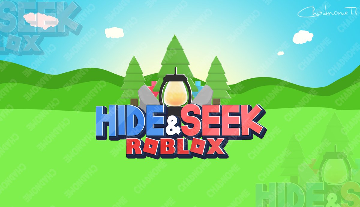 Chadnome77 On Twitter Logo Commission For Hide Seek Roblox Had - chadnome77