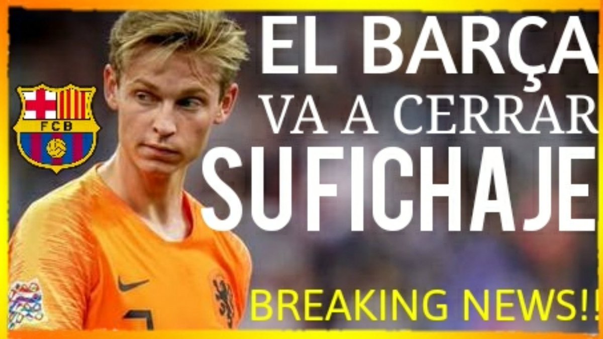 🗣️ Última hooora 🔥 en el mercado de #Fichajes 😱
¡¡EL BARÇA VIAJE RELÁMPAGO PARA FICHAR A FRENKIE DE JONG!! ¡ÚLTIMA HORA! ¡Así como leen! Y nosotros les tenemos todos los detalles👇 https://youtu.be/JMyNPkVCjAE
#FCBarcelona #FolloMe #BREAKING #DeJong #ForcaBarca ¡Déjenos sus coments!