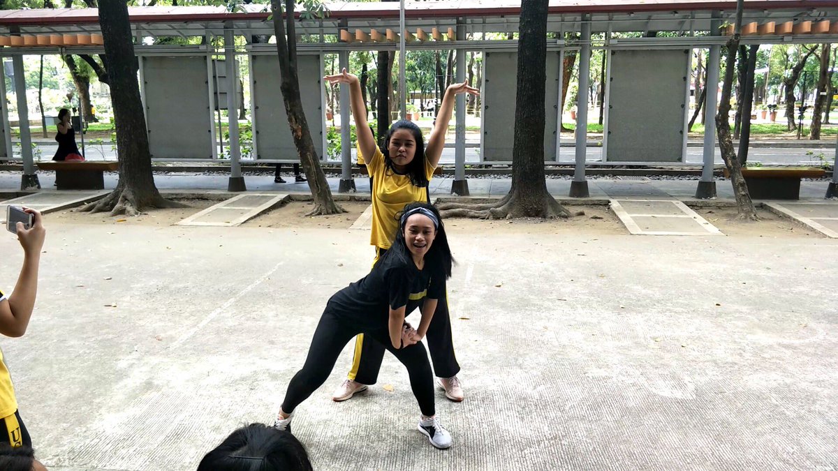 ustshshasoc's tweet photo. Go G-O HA! Let’s go HA! 
Can you feel the heat? 🔥 

HAPPENING NOW: Try-outs for the HA Cheerdance Team 🤸🏻‍♂️🤸🏻‍♂️🤸🏻‍♂️ 

#LakasHA
#LabanHA https://t.co/Xj8SQHuYGp