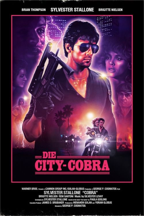 Joe Lynch🖕 on X: Now Playing: George P. Cosmatos's COBRA. (Commentary)  The interviews on this disc are no joke, no holds barred and kinda brutal.  Combine that with the director's commentary and