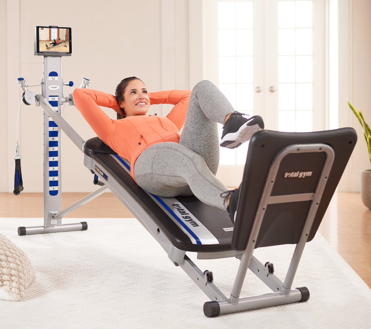 chucknorris's tweet photo. @ChristieBrinkley is @QVC today for the launch of the new Total Gym FIT Select Series. https://t.co/oUFJ4TRDlK #ChristieBrinkley #QVC #dealoftheday #greatprice #homeworkou https://t.co/5uhtPd8RE0