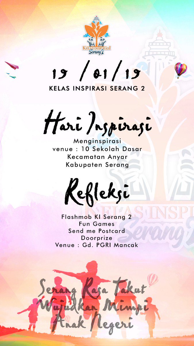 Kelas Inspirasi Serang 2 (@kibanten) on Twitter photo 