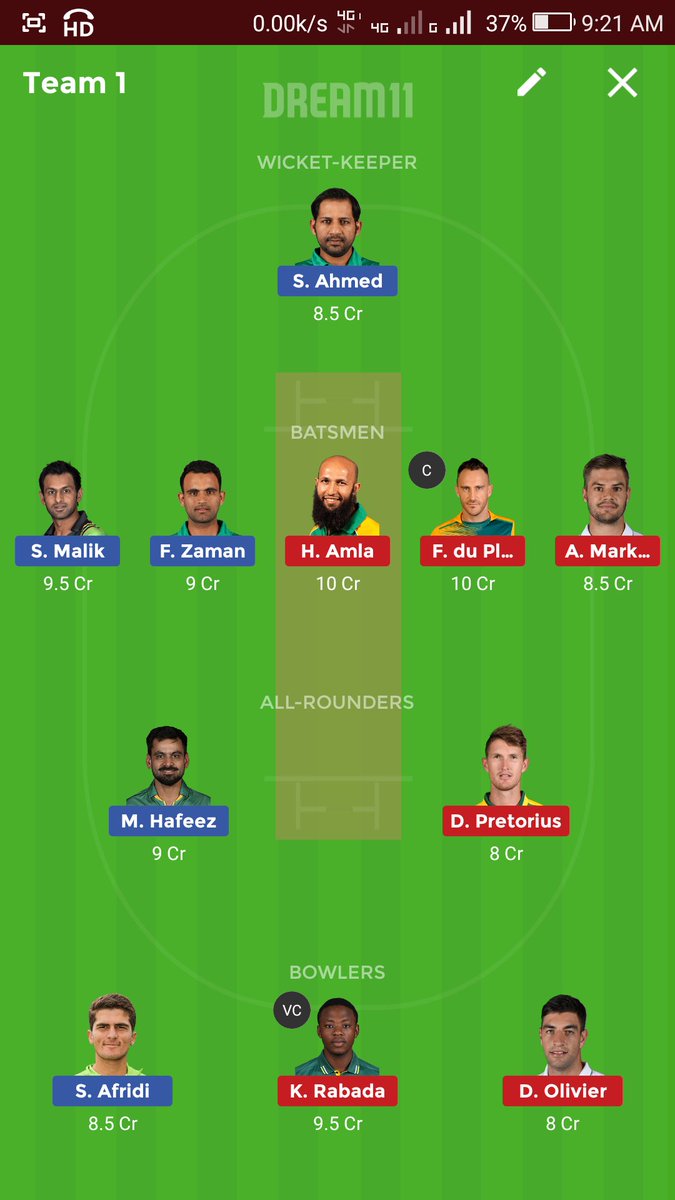 Fantasykeeda1's tweet photo. SA vs PAK dream11 And Ballbaazi Team

More News Follow - Fantasy Keeda

Fantasy Keeda

https://t.co/o65OQnZ6pn

#dream11 #DreamTeam #SAvsPAK
#PAKvsSA #BBL08 #BPL2019 #CricketMeriJaan #Cricket #Odi https://t.co/Xx0GgGQLDD