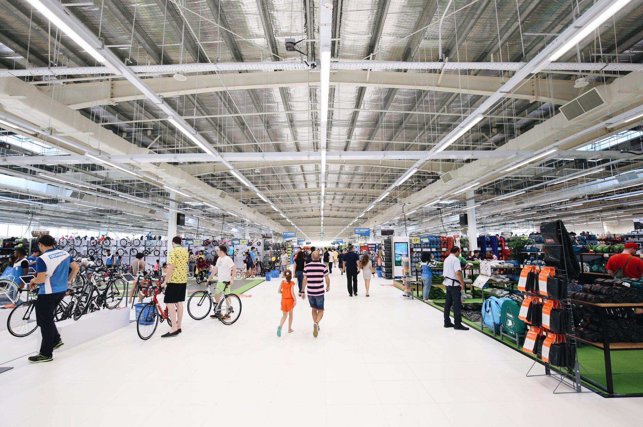 CNA on X: Decathlon to open its biggest store in Kallang next