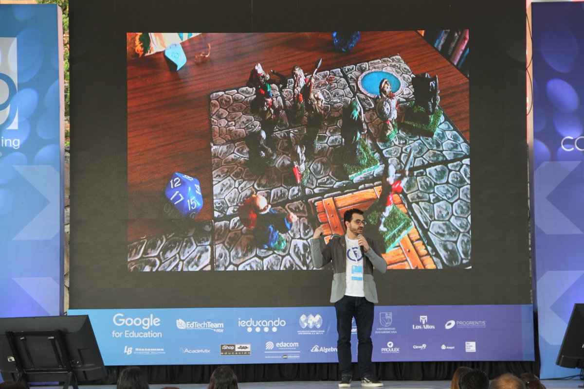 primelearningmx's tweet photo. El segundo día del #PLB2019 inició con @bletayf y sus consejos de #gamification https://t.co/DH0KKiB338