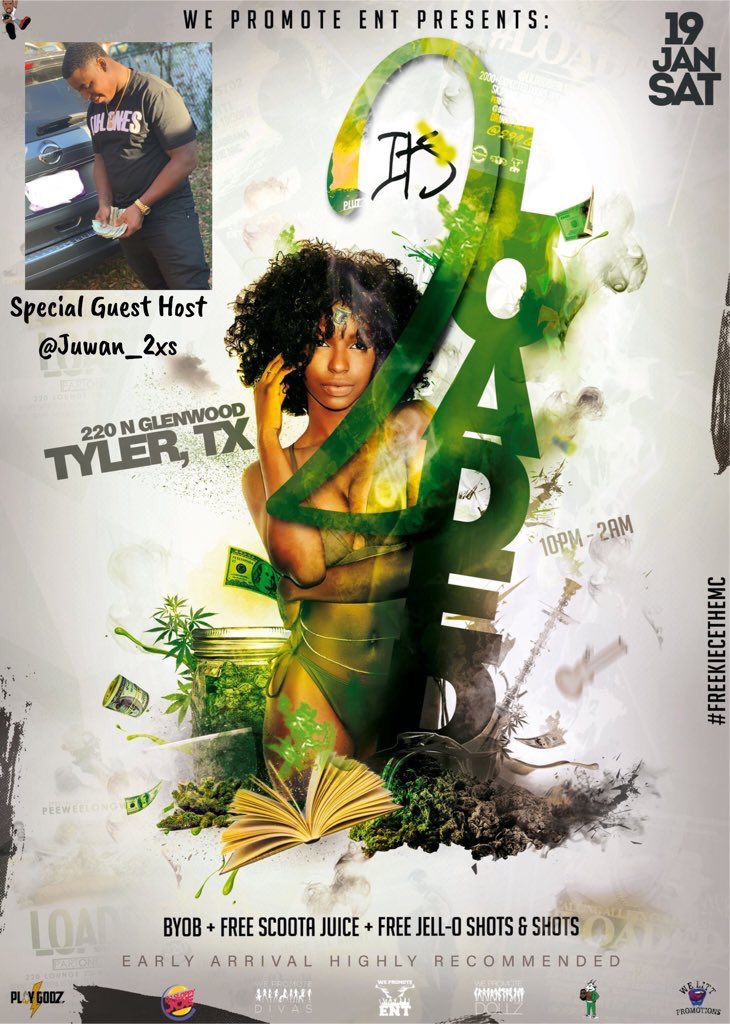 theregojrock's tweet image. #Its2Loaded Tomorrow Night !
Early Arrival Mandatory
