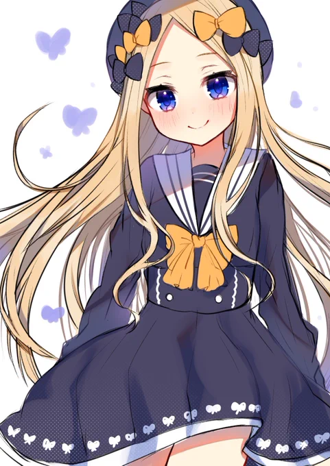 仕事の息抜きで、アビーちゃんセーラー服描きたいなーーっていうらふらふ…✏️ 