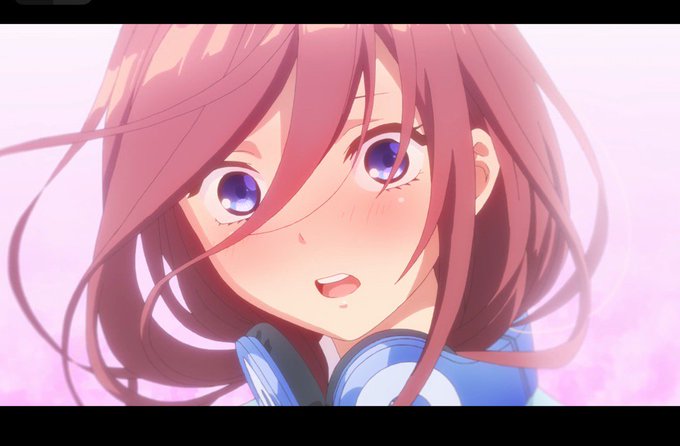 悪魔のZさんがTwitterに投稿した中野三玖(五等分の花嫁)のイラスト。