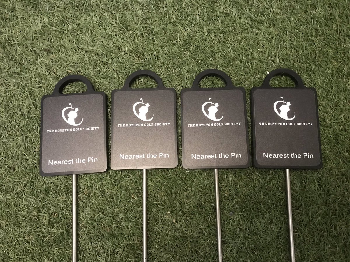 Signs4Golf's tweet photo. Yet another rainy old weekend don’t forget you society golfers if you haven’t yet got your custom markers yet ready for the new season noes your chance as we’ve done good deals on. https://t.co/mEBcYU8P4T #custommarkers #golfcourse #waterproof @55GACrowder @rossjack23 @mybeltUK https://t.co/8wfpwmTdQJ