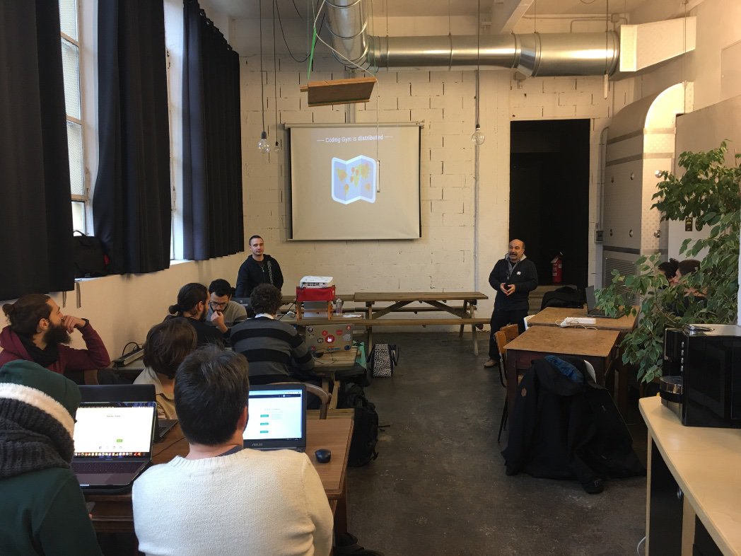 omissis's tweet image. #CodingGym #Turin is starting! 💪