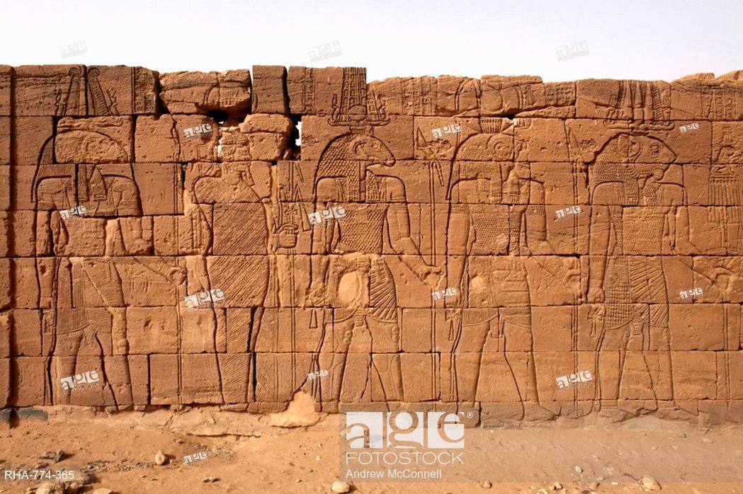 naqaone of the largest ruined ancient cities of meroitic kush occupation starts after 350BC ending after the axumite invasion in the 4th centurythe site features some of the best preserved classics of kushite architecture like the apedemak <nubian lion-god> temple #historyxt