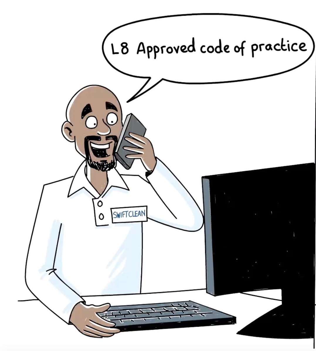 Failure to follow L8 guidelines for legionella compliance could result in prosecution. For expert help call 08001143913. ow.ly/wHQd30njWRT