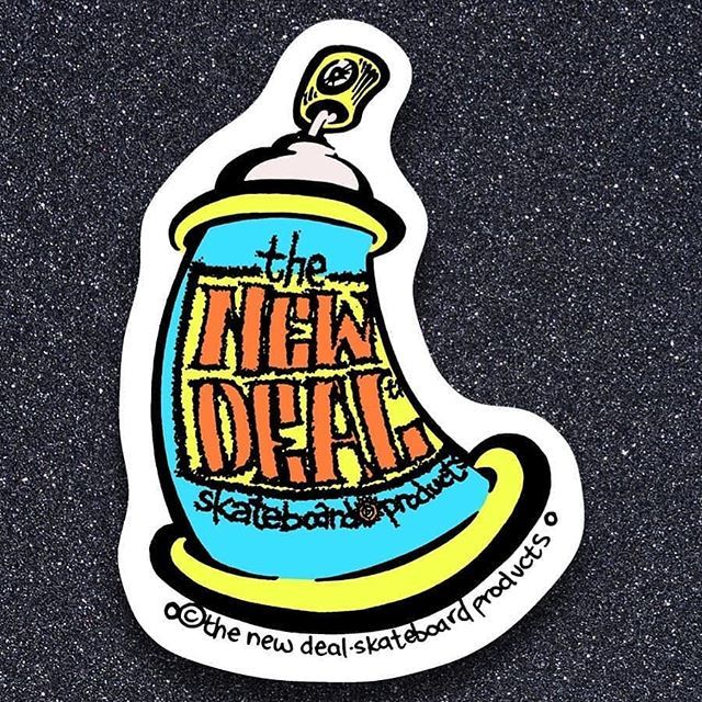 Sk8TillDeath's tweet photo. Reposted from @skateboard.stickers.history - The New Deal Skateboard Products
Spray Can by @andyhowell43 - 1991
#newdealskateboards #newdeal #andyhowell #spraycan #thenewdealskateboardproducts #classic #oldschool #skateboard #stickers #skateboardsticke… https://t.co/IArUxMax2m https://t.co/hUtVf3EUZO