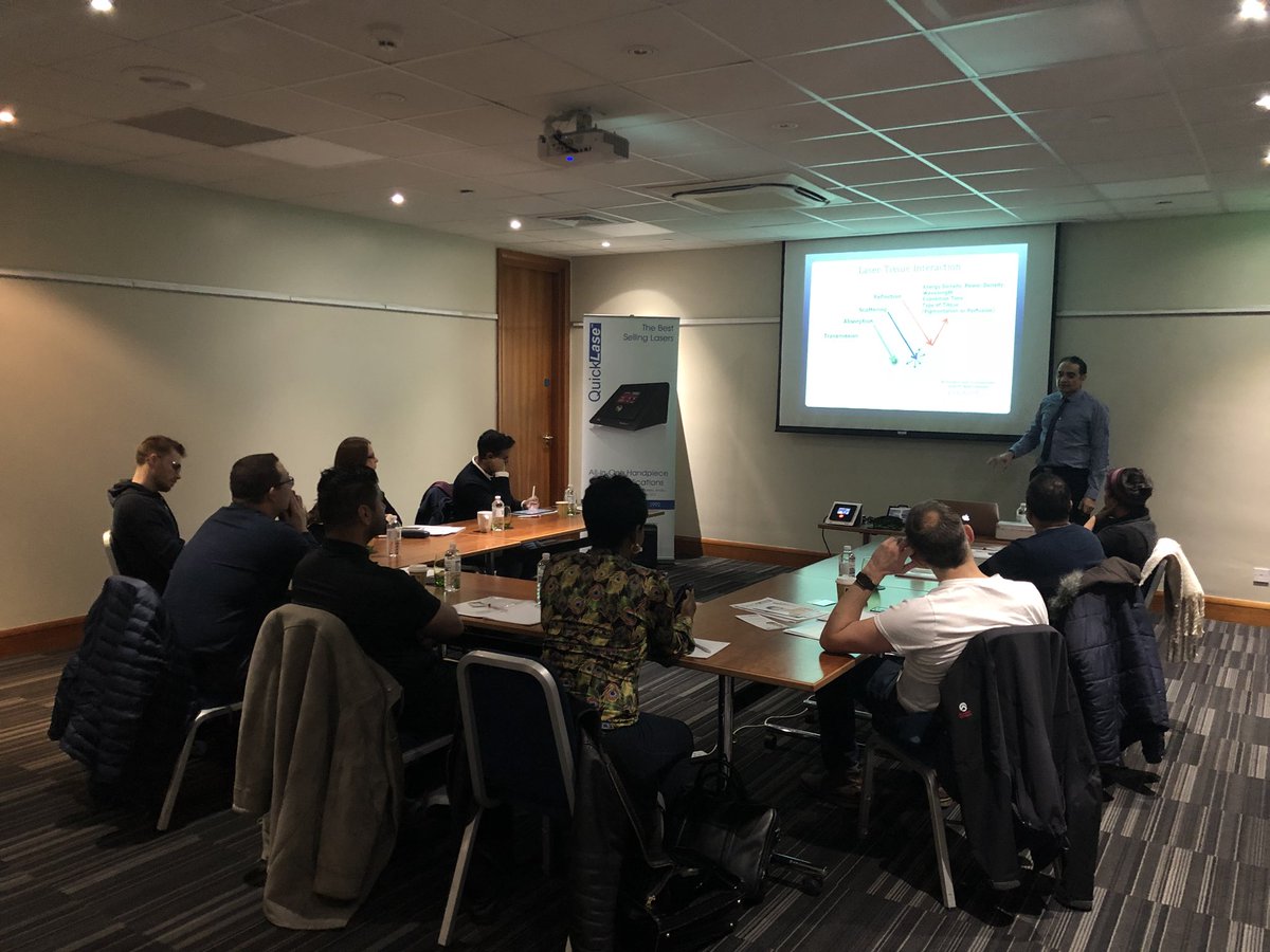 QLQW's tweet image. Another laser course has started!Next course 1st June. Call 01227 780009 to book #laserdentistry