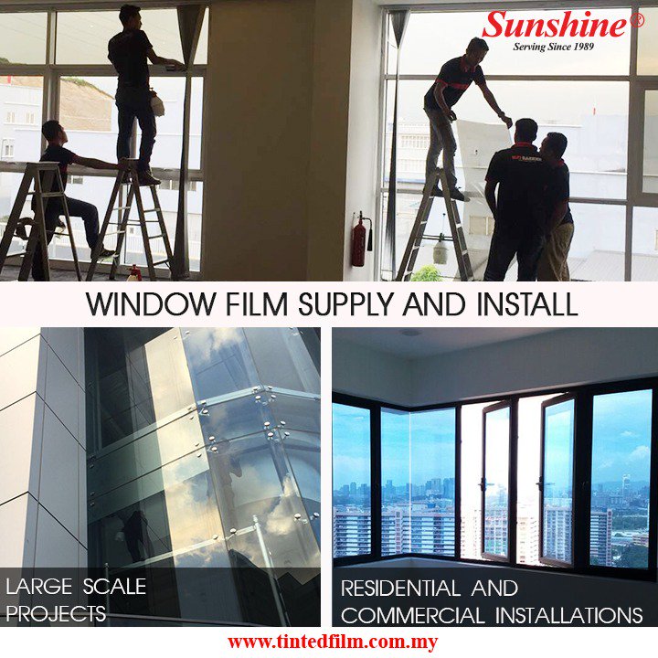 SSWindowFilm's tweet image. Besides being one of the biggest window film distributors and suppliers in Malaysia, we also provide installation services! From big building projects to home/office installations, we do it all!  Hit is up today and call us at 03 8062 3891 or simple drop us a FB message!