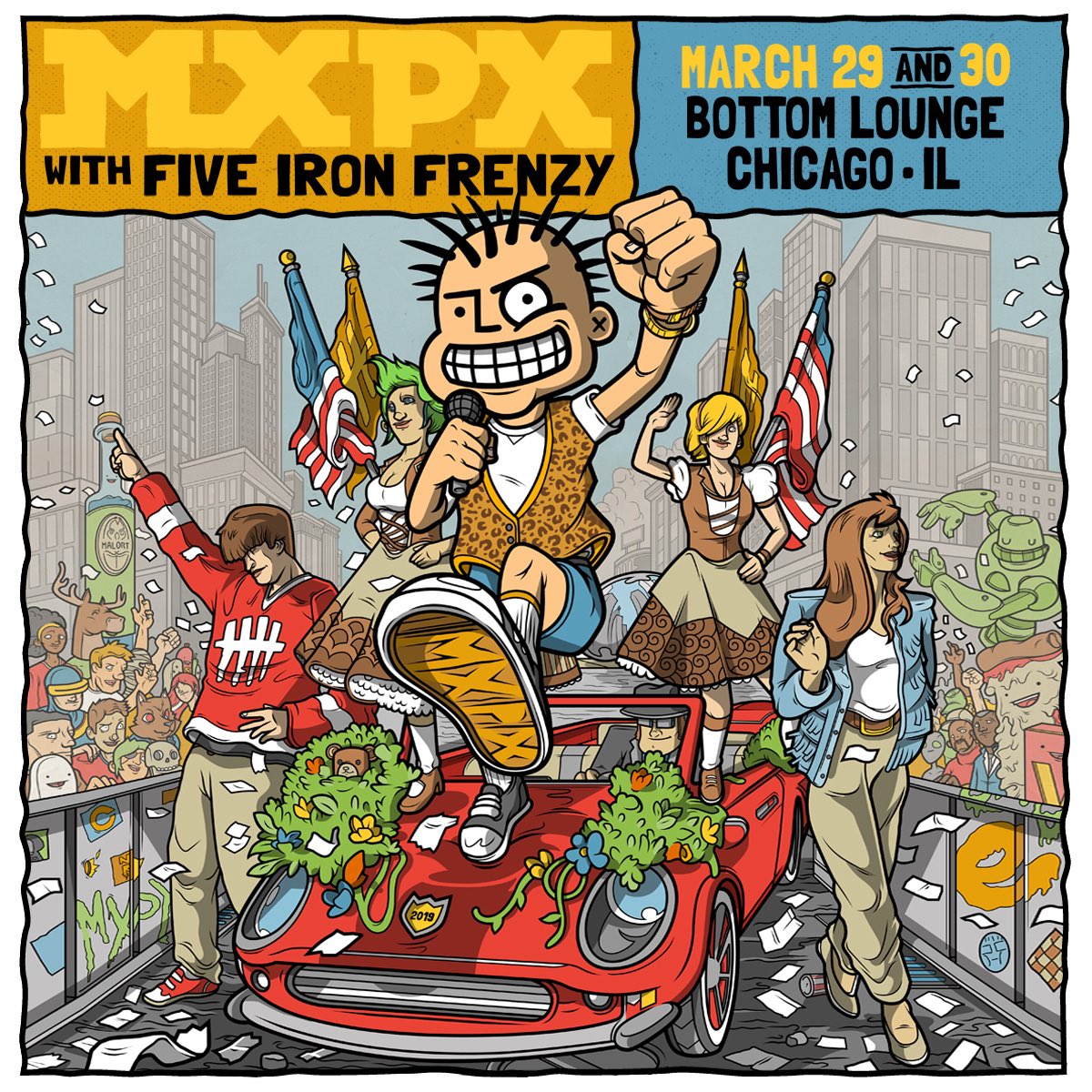 captain_hampton's tweet photo. We got our tickets. Coming down from Milwaukee. Can’t wait!! RT @mikeherreraTD: @mxpx @fiveironfrenzy @thebottomlounge #chicago https://t.co/7MHln8oGUu