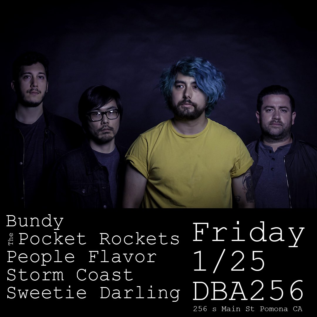 Friday January 25th were at <a href="/dba256/">Craft Beer * Live Music * Gallery</a> with <a href="/PocketRockets_/">PocketRockets</a>  #pomona #longbeach #musician #indie #rock #concerts