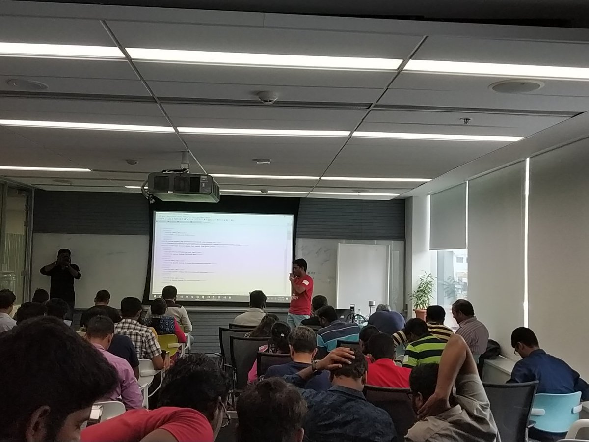 karthik_srs's tweet photo. @Syncfusion one day meet-up #dashboardcloud !!! https://t.co/DQ1VkAYrkz
