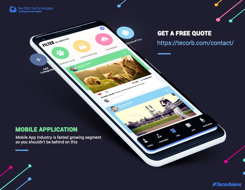 tecorbtech's tweet photo. Which is the top mobile app development company in Tunis?
https://t.co/gtaVM8VslE…/…/Mary-Brown-884
#Mobileapp #Appdevelopment #Webdevelopment #Ui #UX #Design #Tecorb #Tecorbdesign #Bestappdeveloper https://t.co/vjZTfUyIjb