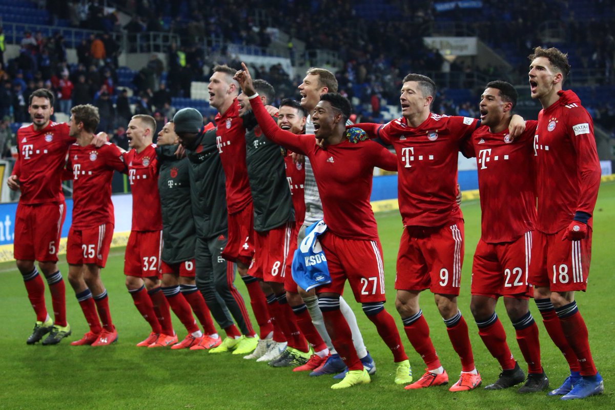 I like that start ⚽️👍3:1 win against Hoffenheim #TSGFCB #FCBayern #MiaSanMia #esmuellert