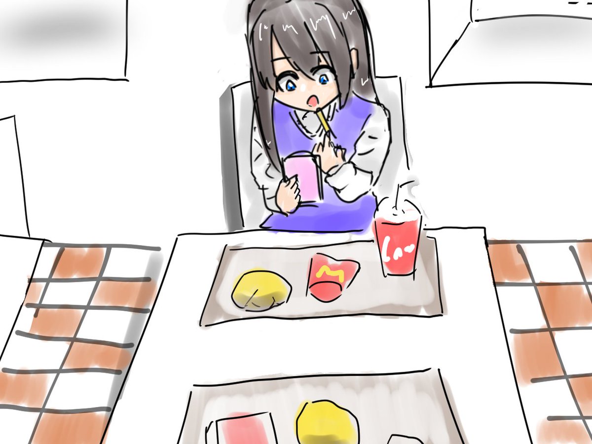 マクドでグランドフライとグランドコーク食べました。まんぷく 