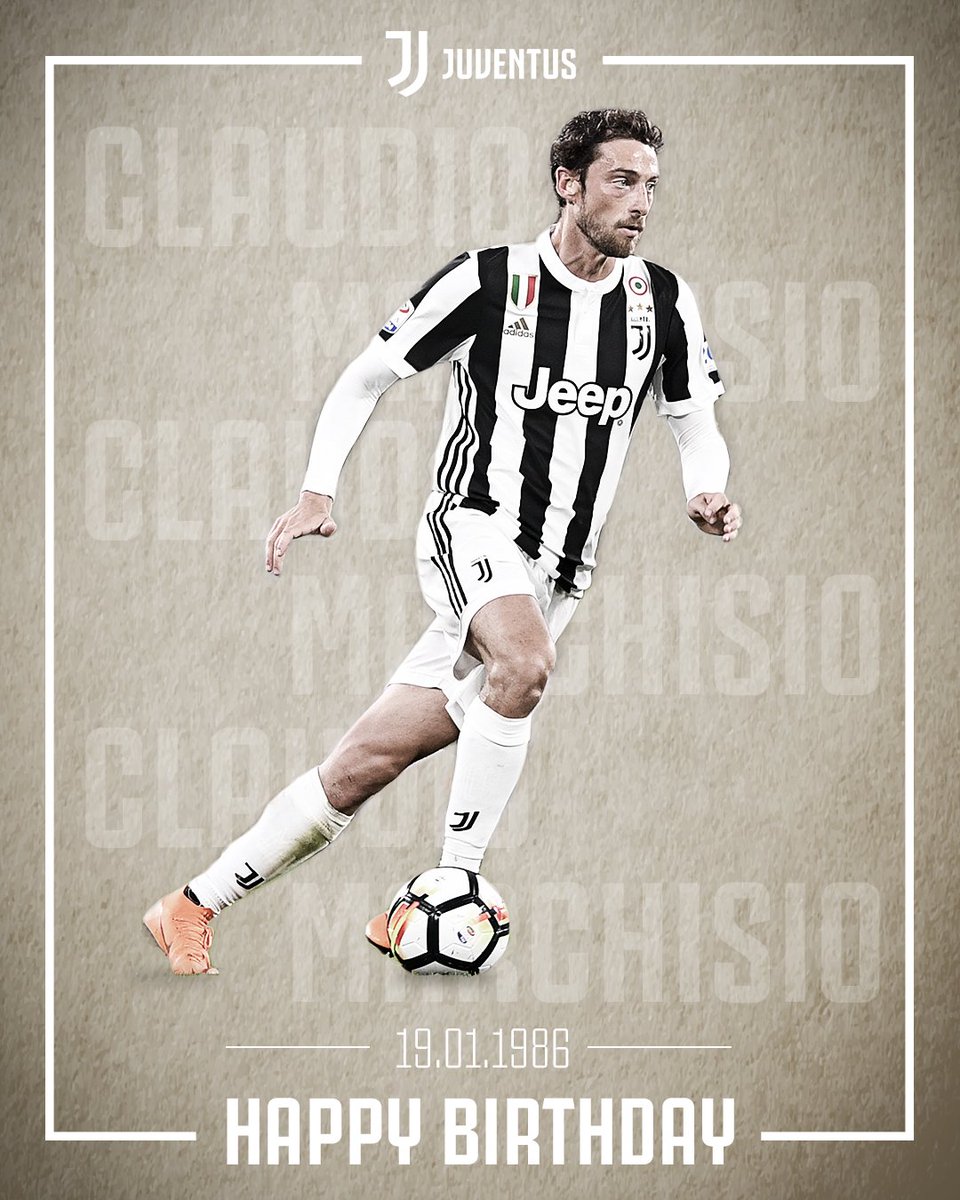 عيد ميلاد سعيد للأمير كلاوديو ماركيزيو الذي يتم عامه ال3⃣3⃣ , @ClaMarchisio8! 👑🎂⚪️⚫️ #فورزا_يوفي