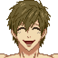 schnooglepuffs's tweet photo. FINALLY made an account!
I should post something... so... here is pixel art I did recently!
May redo Makoto/Haru coz by the time Asahi happened I had improved a lot
Also made Sou, will post when Rin done!
#makoharu #asakisu #myart #pixelart #freedivetothefuture #pixelstudioapp https://t.co/tXjEWo8bf7