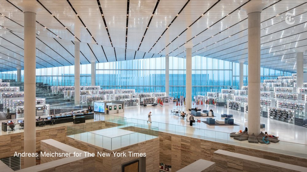 52 Places to Go in 2019, No. 37: Doha, Qatar. Avant-garde architecture blooms in the desert. https://nyti.ms/2FzJ2Fc