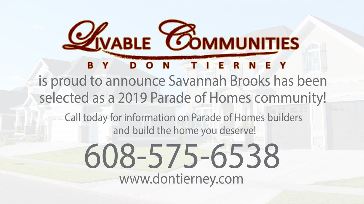 DonTierneyLive's tweet photo. Call Livable Communities by Don Tierney for information on Savannah Brooks Parade of Homes Builders to build you the home you deserve! https://t.co/mUMsdgHO2H
