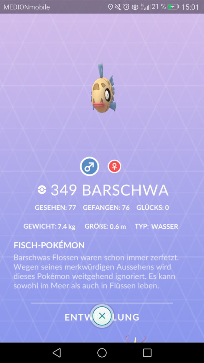 FifaNr6's tweet photo. Sehr enttäuschendes Event.
Über 15km gemacht, in zwei verschiedenen Städten gewesen, 60 Barschwa gefangen --> kein Shiny, kein 100er und das bei der Kälte😟 #pokemongo #Shiny #Barschwa https://t.co/YNCO7EtVv4
