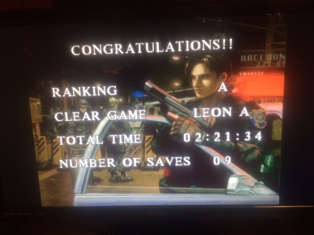 RentonyHawk's tweet image. Mein Urlaub fängt schon mal gut an. #ResidentEvil2 #Sourcenext #BacklogChallenge2019