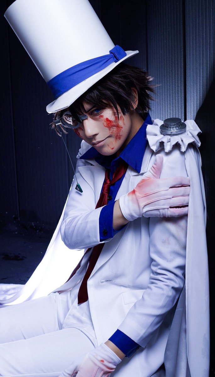 楽 緋弾済 まったり低浮上 コスプレ 血糊注意 怪盗キッド 名探偵コナン ボロボロな怪盗 Photo すぎりゅんさん Sugiryun