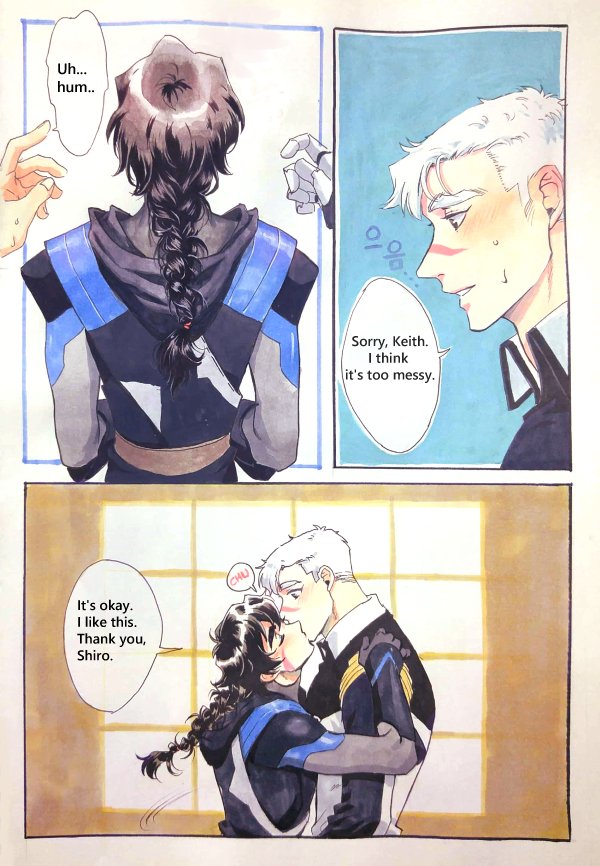 Minatooo_'s tweet photo. Shiro who has no talent for braiding hair.
Provide ideas TISSUE(@ newgogoimago)
#sheith https://t.co/Pa9W2pT2zy