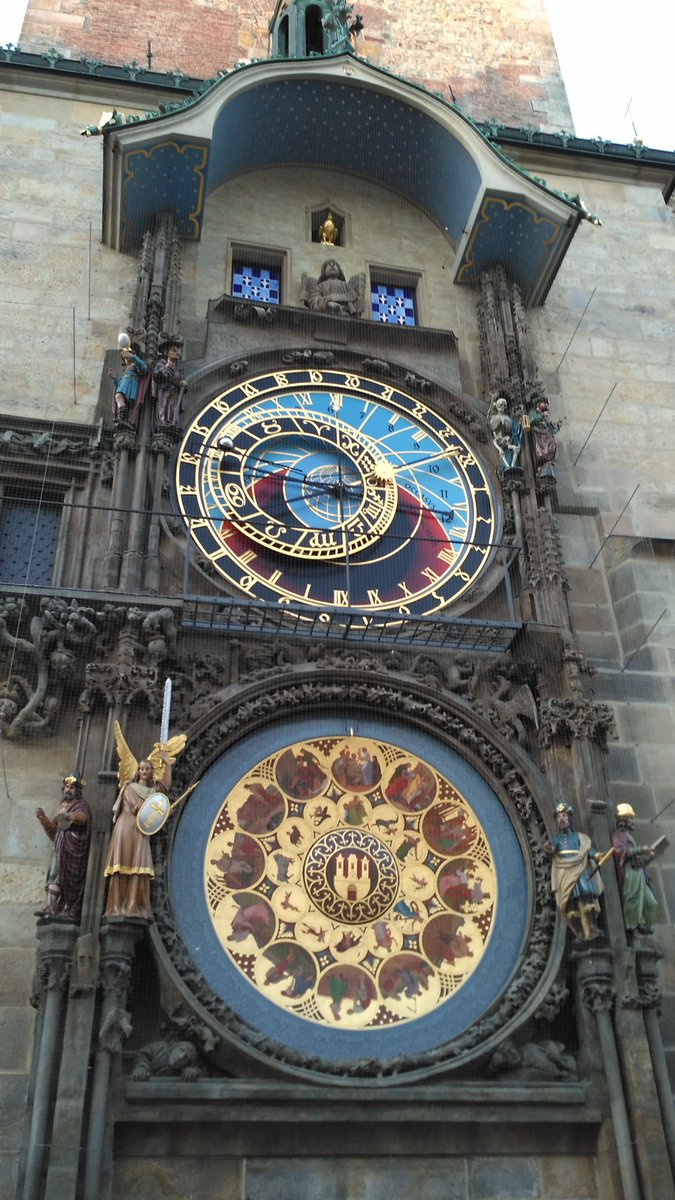 Weird_Czechia's tweet photo. Come back to Prague and see the clean new look of the astronomical clock. 
https://t.co/49oDosIpmJ
#traveltips #Travel #Prague #PrestigePragueTours #PrivateGuide #Summer2019 #Czechia #LuxuryTravel #SaturdayMotivation #SaturdayMorning #SaturdayThoughts #Sunday https://t.co/3FBcuo6uET
