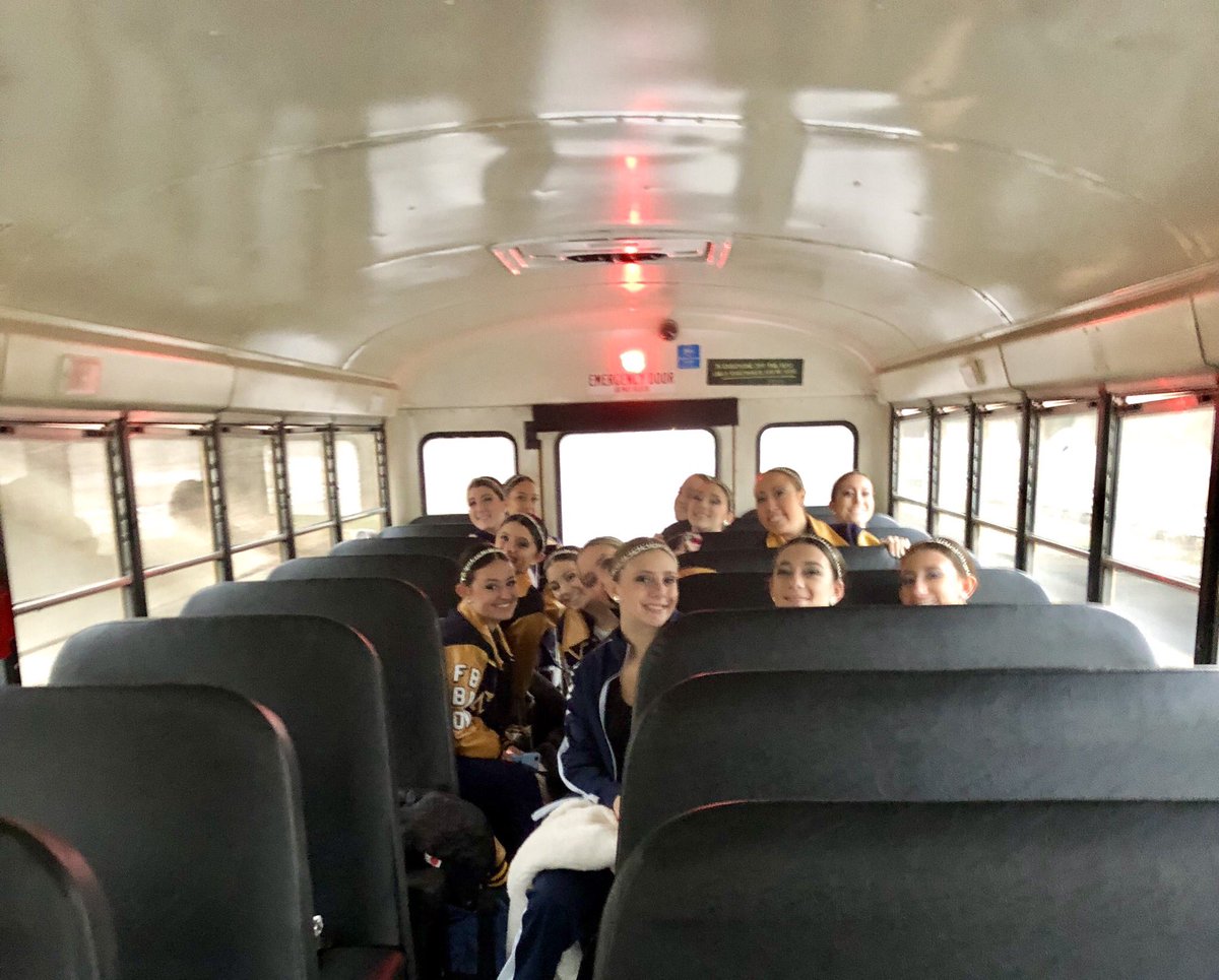 On our way to our 2nd competition of the season! 😊