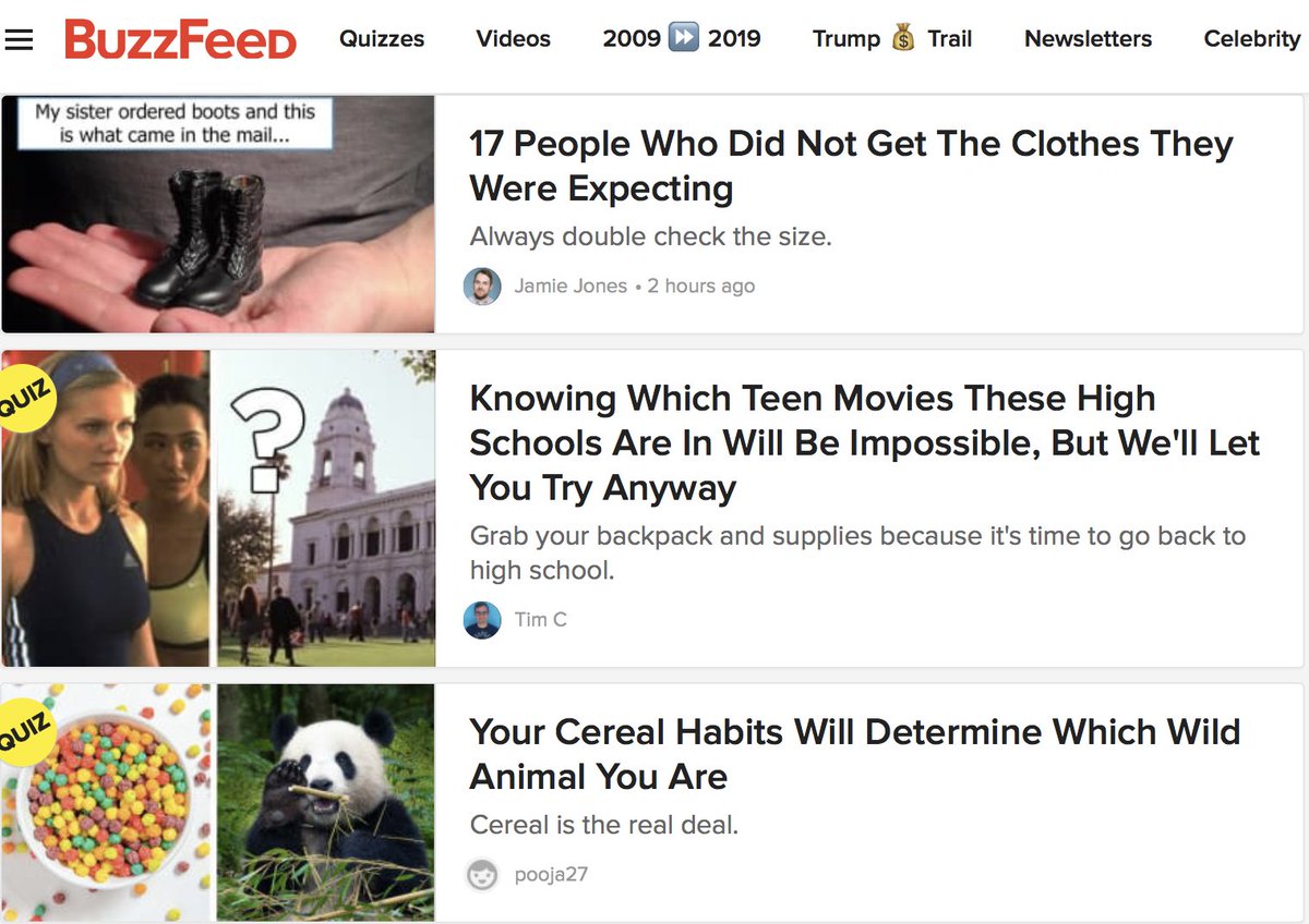 RED HERRING MATTERS - Here are today's BOMBSHELL reports from @BuzzFeed 🤣🤣🤣
Whatevs. #media #journalismmatters