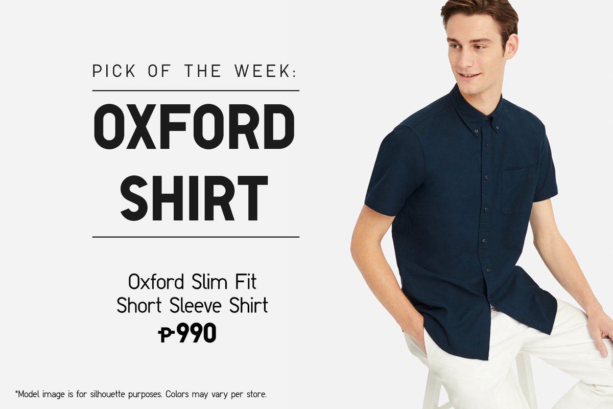 uniqlo short sleeve oxford