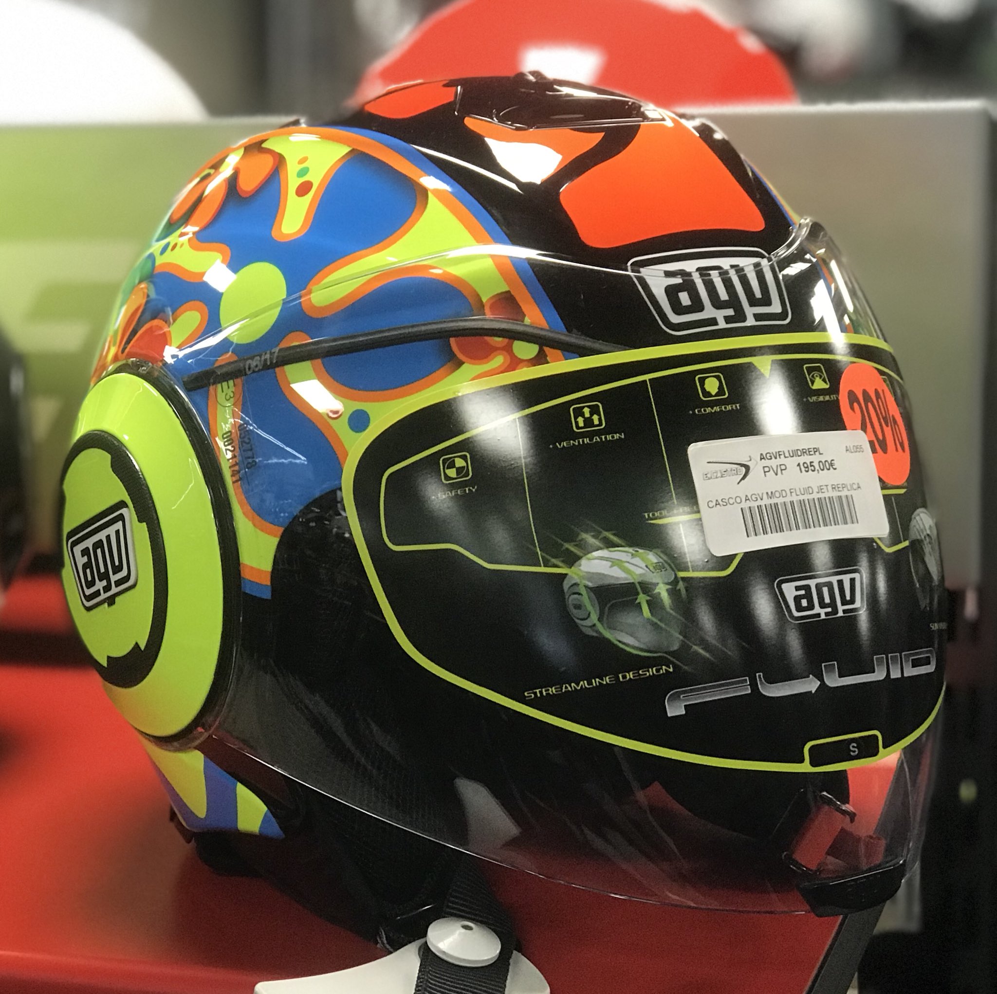 Yamaha Eduardo Castro Motos on X REBAJAS Casco AGV mod. Fluid Jet replica de Valentino Rossi con un 20 de descuento. Cascos CascoJet JetReplica ValentinoRossi Rossi Jet EduardoCastroMotos AGV https t....