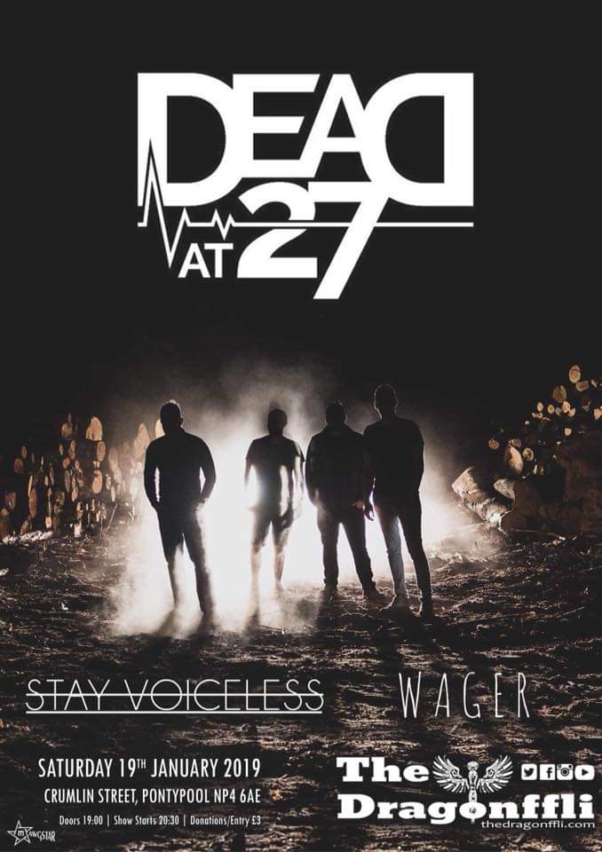 We tear up <a href="/thedragonffli/">The Dragonffli</a> tonight with the amazing <a href="/StayVoiceless/">Stay Voiceless</a>! Doors open at 7pm. Who is coming along for a not so quiet pint?! 😎🍺