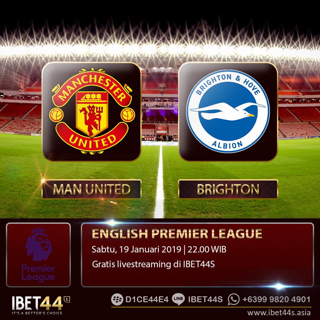 English Premier League
Manchester United vs Brighton Hove
Hdp : -1.50 Man United | O/U : 2.75
Join us: http://www.ibet44s.asia
BBM : D1CE44E4 | LINE : ibet44s | WA : +6399 9820 4901
#jadwalbola #ligainggris #Brighton #manchesterunited #epl #ibet44 #bandarbola #judibola