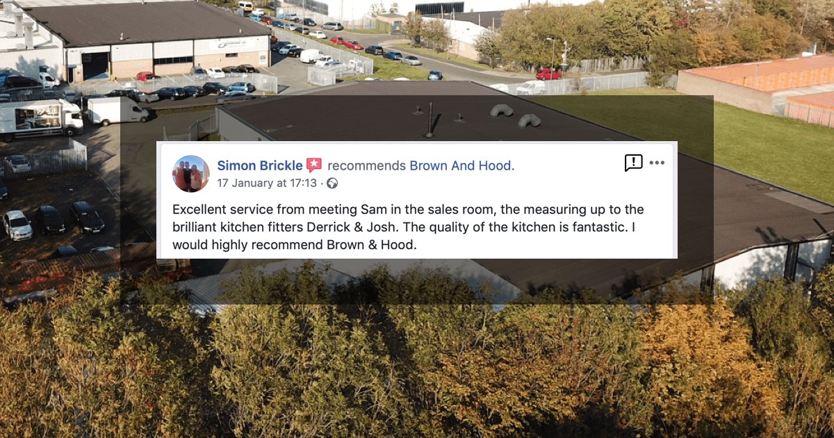 Glad we could help, another kitchen supplied by <a href="/BrownAndHood/">Brown & Hood</a> to a happy customer. Visit our showrooms at #Sunderland, #Newcastle &amp; #Berwick 👉 bit.ly/2PFpHI 

#madeinthenortheast #kitchendesign #tradekitchens #kitcheninstall #kitchen #kitchenmanufacture