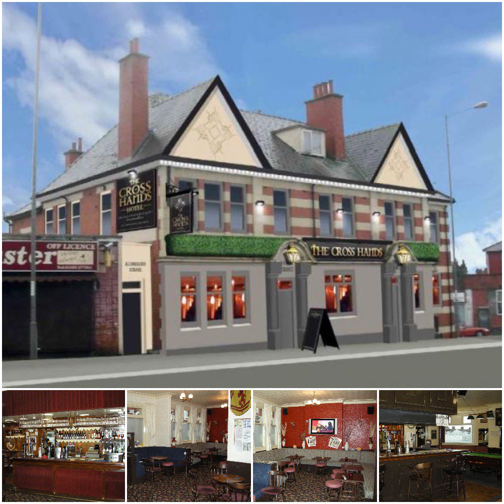 sprosenltd's tweet photo. PROPERTY TO LET–Cross Hands, Chepstow Road, Gwent - £11,500
The Cross Hands boasts six letting rooms and a two-bedroomed private accommodation. There’s a significant investment for full refurbishment available.
💻 https://t.co/rCABESaYUn
📞 01225 720393
📧 office@sprosen.com
#pub https://t.co/d61gmDcmA0