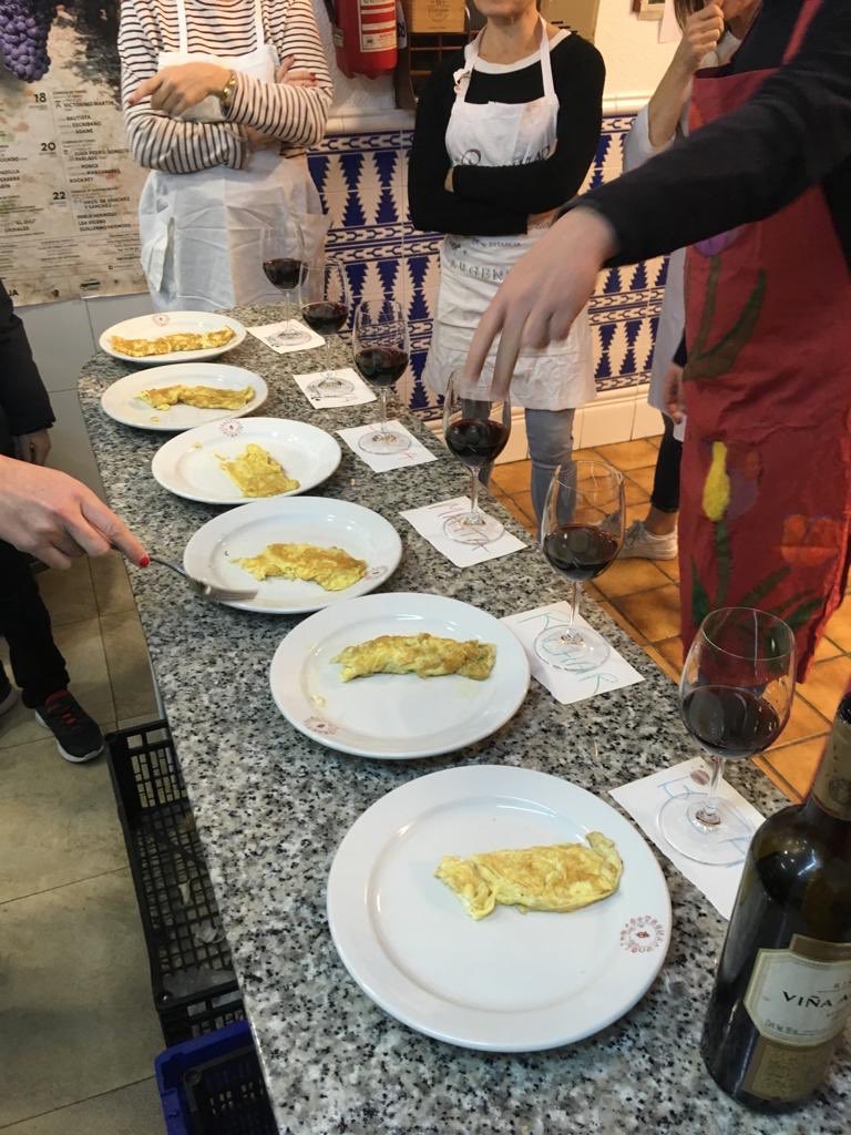 Tercera edición de Masterche amayeur Coudad de Logroño. Prueba para elegir capitanes: tortilla francesa