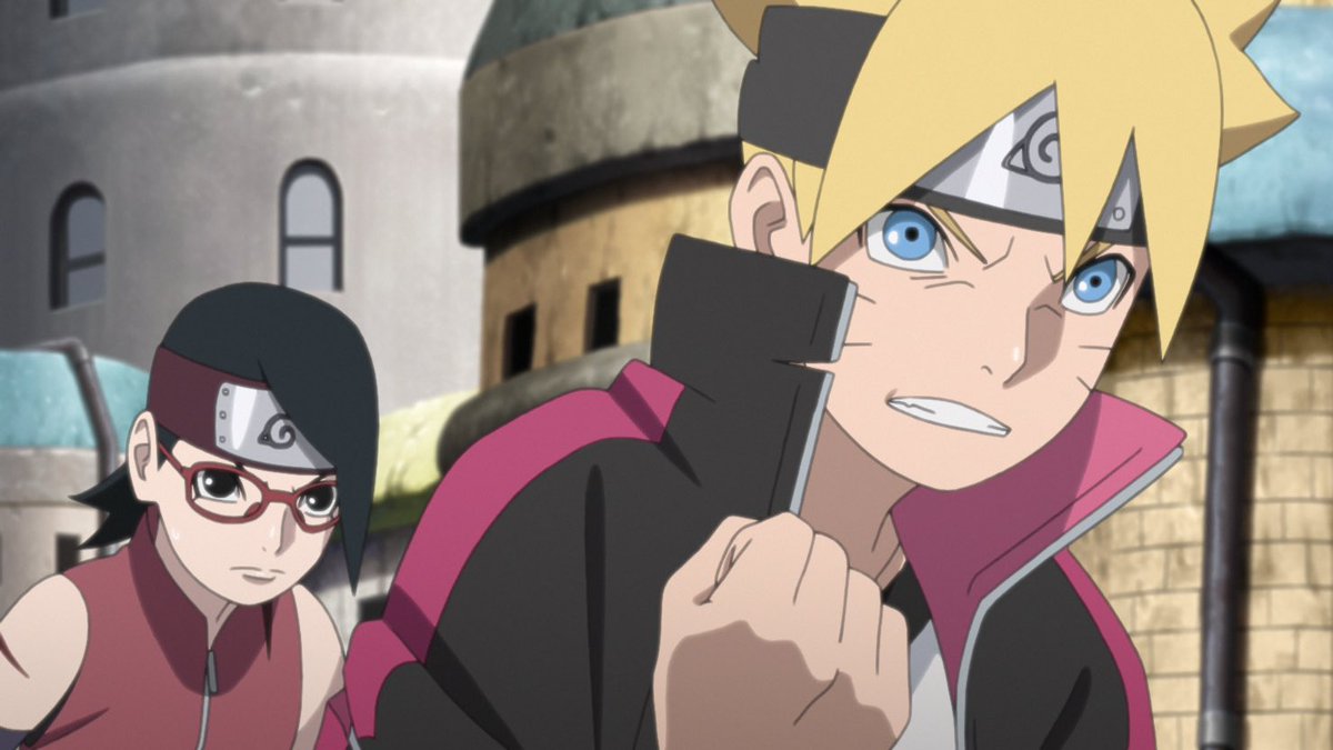 アニメ Boruto ボルト 公式 明日の夕方5 30からは 第90話 ミツキとセキエイ が放送です ミツキ は裏切ってなかった それを知ったボルト達は一安心 だが 目の前にはミツキの裏切りを知り激昂するセキエイが ボルト サラダvsキララ ミツキvs