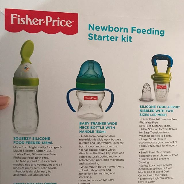fisher price newborn feeding starter kit