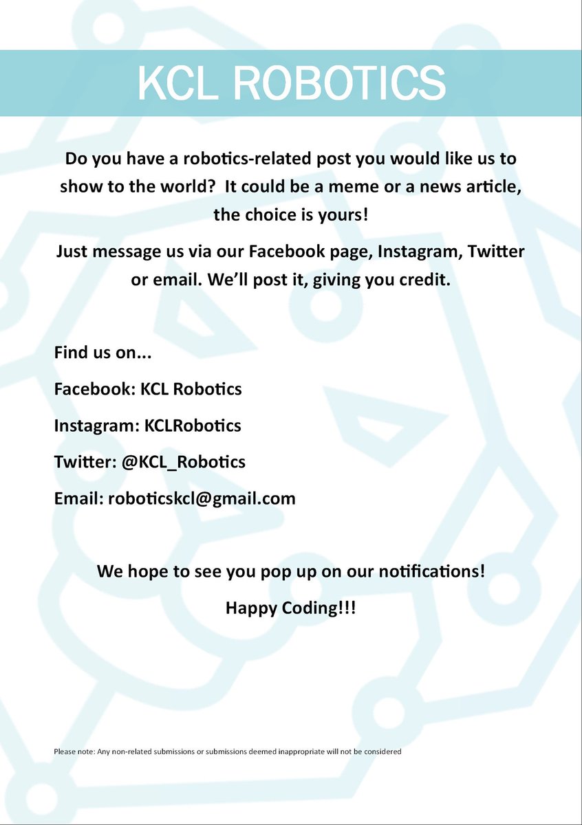 KCL Robotics tweet media