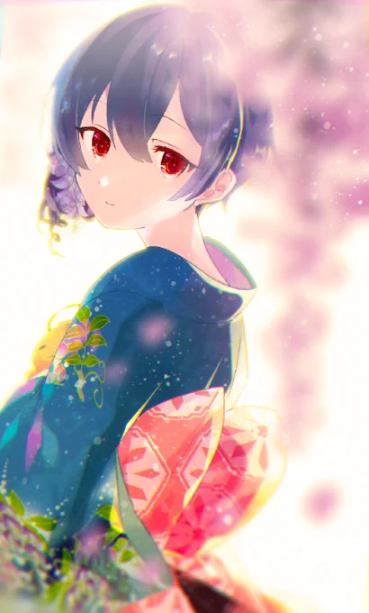 藤と凛世 #シャニマス 