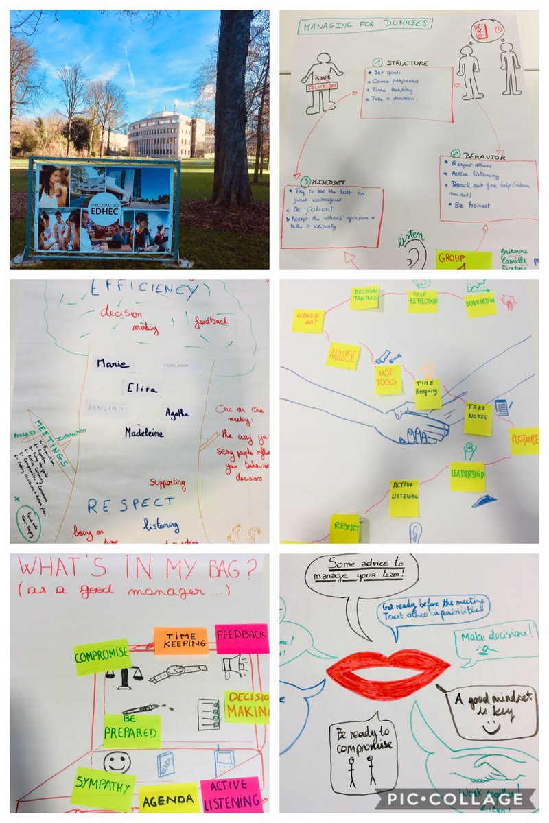 Boostinprogress's tweet image. Enjoyed facilitating a Team Management Seminar for Master’s students at @EDHEC_BSchool! Thanks to experiential &amp;amp; reflexive exercises co-created with the Leadership &amp;amp; Managerial Competencies Chair, students could start developing key #softskills. Let&apos;s create meaningful worklives!