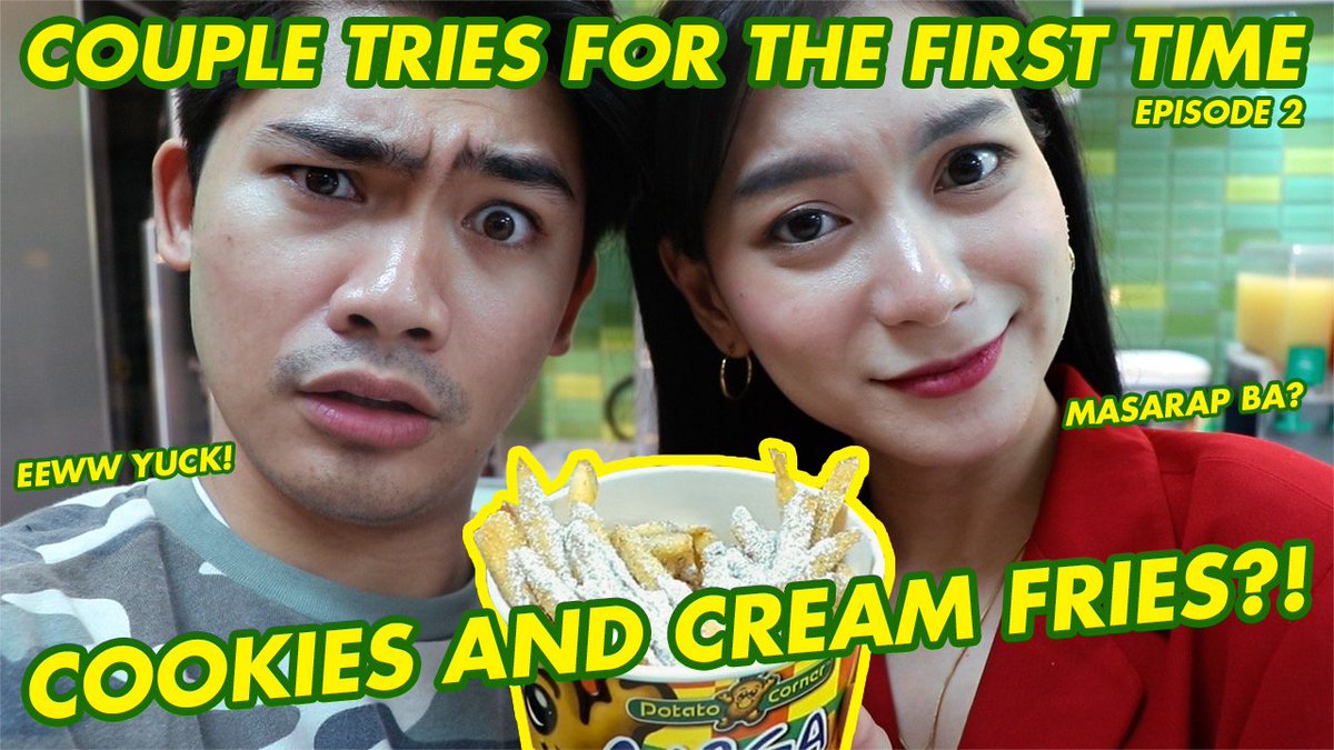 MiccoloSolis's tweet photo. NEW VIDEO ๐น๐ COUPLE TRIES FOR THE FIRST TIME! ๐
FIRST TIME NAMIN MA-TRY YUNG POTATO CORNER LAB! SOBRANG COOL AT ANG DAMING FLAVORS! โค๏ธ @PotatoCornerPH
WATCH OUR EXPERIENCE HERE: https://t.co/3IRfIAWL6Q
#CoupleTriesForTheFirstTime https://t.co/dlD5IO1HC5