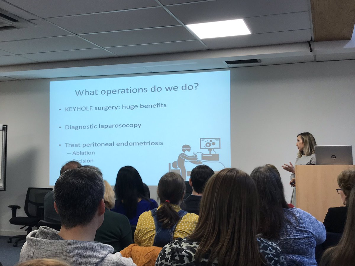 “When it comes to surgery, our aim is to destroy or remove any endometriosis we can see - improve pain and restore quality of life” - Dr Kirsty Munro